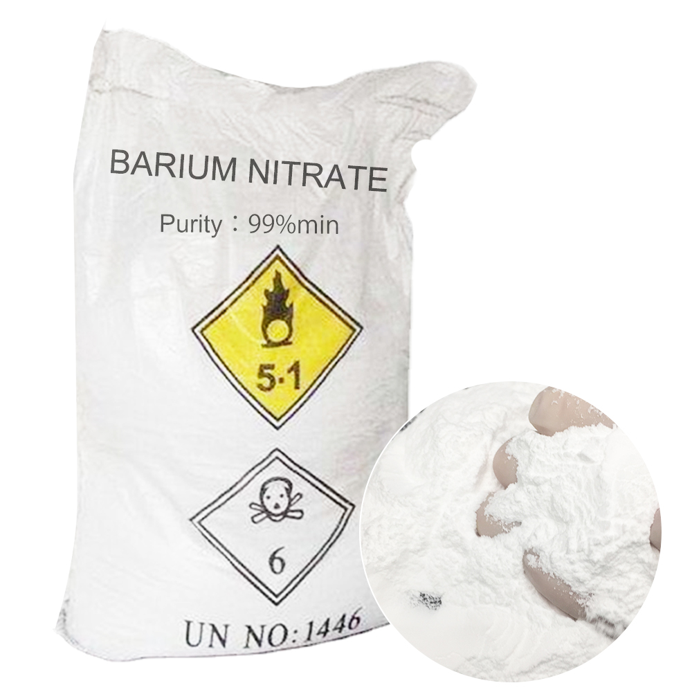 BARIUM NITRATO BA NO3 2 Polvere ad alta purezza CAS NO 10022-31-8 Produttore Miglior prezzo Bario Nitrato in vendita in acqua
